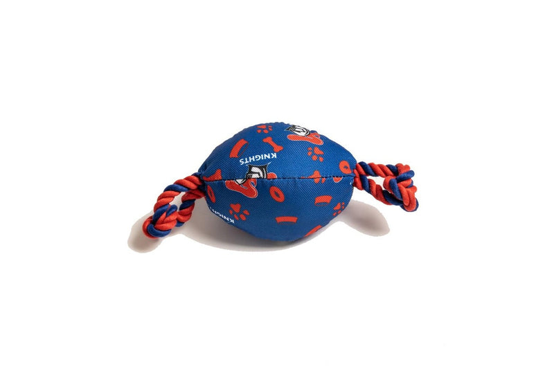 The Stubby Club Newcastle Knights NRL Themed Durable Dog Cat Pet Chew Toy