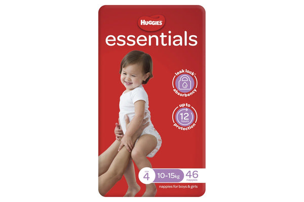 Huggies Essentials Toddler Nappies - Size 4