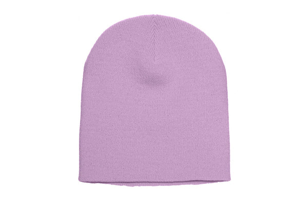 Yupoong Flexfit Unisex Heavyweight Standard Beanie Winter Hat (Lilac) (One Size)