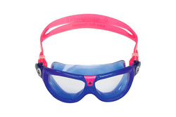 Aquasphere Childrens/Kids Seal 2 2024 Swimming Goggles (Blue/Pink/Clear) (One Size)