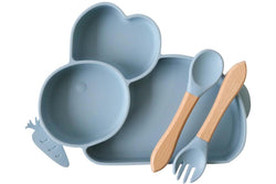 LaVida: Silicone Bowl Set - Blue Bunny