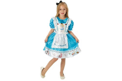 Disney: Alice In Wonderland Deluxe Costume - (Size: 6-8)