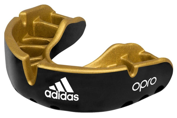 Adidas Opro Gold Mouthguard - Black - Senior