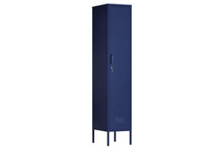 Fraser Country Milan Metal Locker Storage Cabinet - Navy Blue