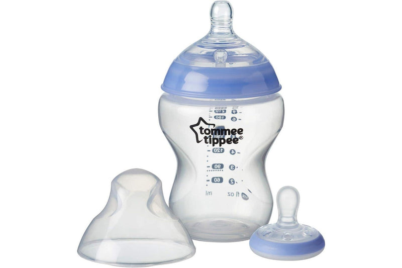 Tommee Tippee: Closer to Nature Glow Bottle + Night Soother (260ml)