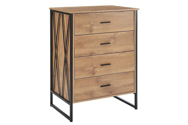 Ovela: Newtown Chest of Drawers (Rustic Oak)