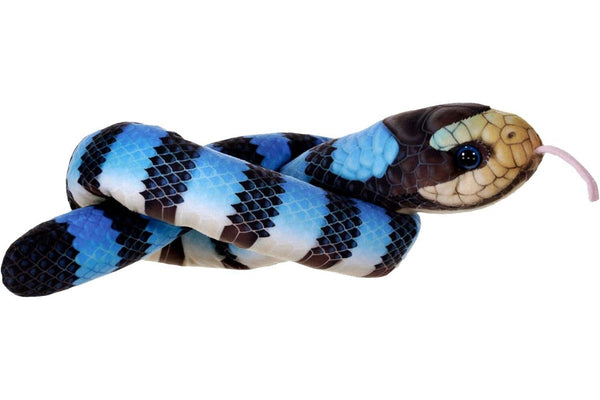 Wild Republic Snakes: Yellow Lipped Sea Snake - 36" Plush