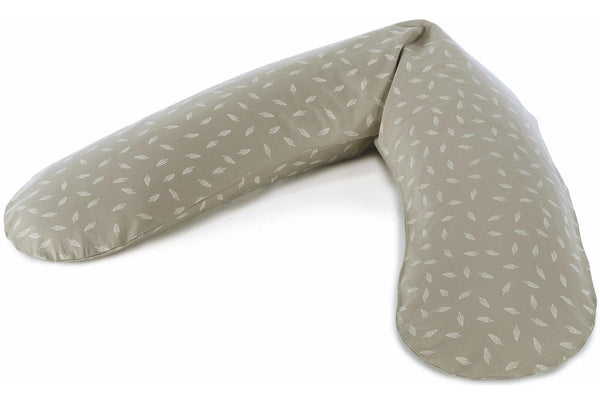 Theraline: The Original Maternity and Nursing Pillow - Dancing Leaves Taupe