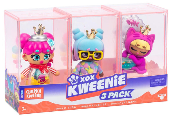 XOX Kweenie: Quirky Kweens (3-Pack) - Orange