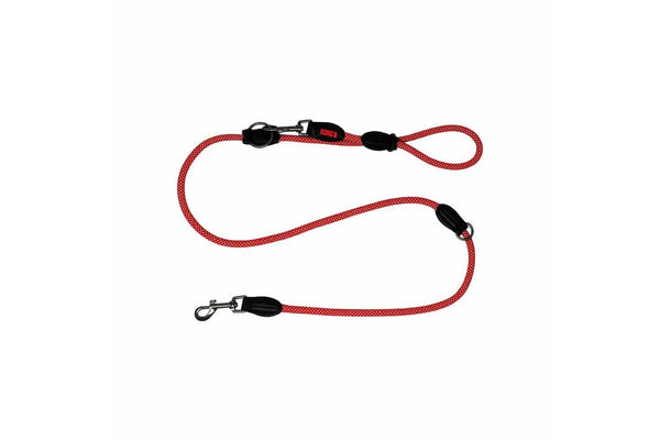 Kong Adjustable Rope Red Leashes Large