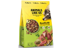 Animals Like Us: RawMix50 with Grass-Fed Lamb Dog food (1.8kg)