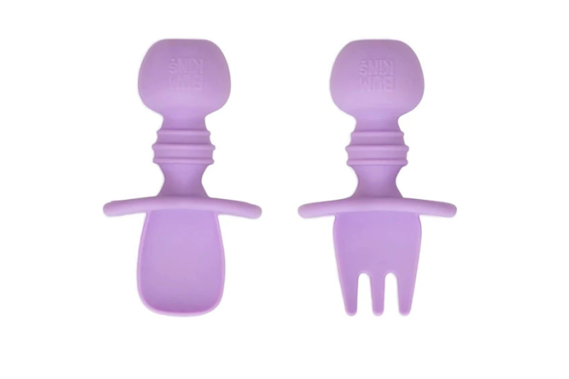 Bumkins: Silicone Chewtensils - Lavender