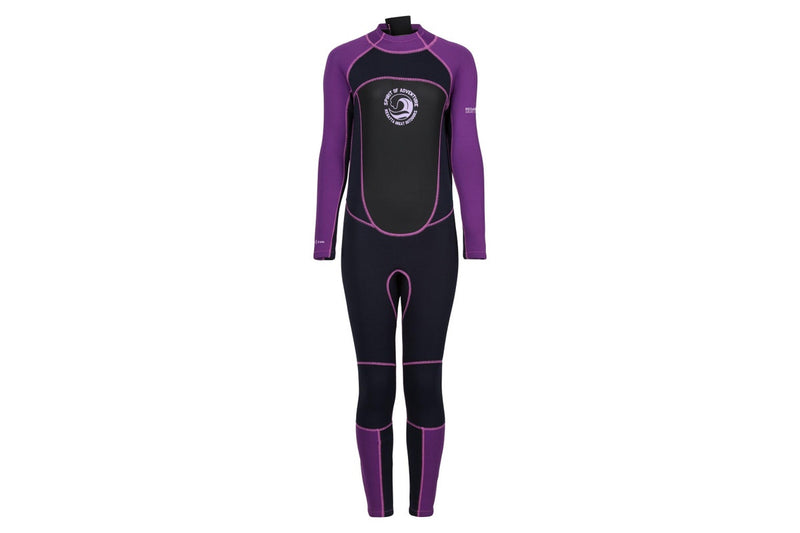 Regatta Womens/Ladies Full 3mm Thickness Wetsuit (Navy/Radiant Orchid) (18 UK - 20 UK)