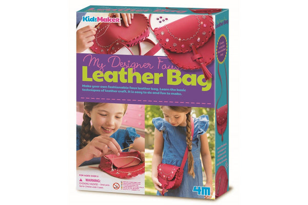 4M KidzMaker: My Designer - Faux Leather Bag