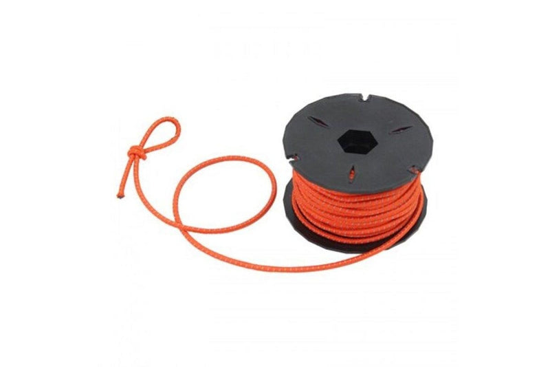 3Mm Latex Elastic Rope For Outdoor Using Orange - Standard