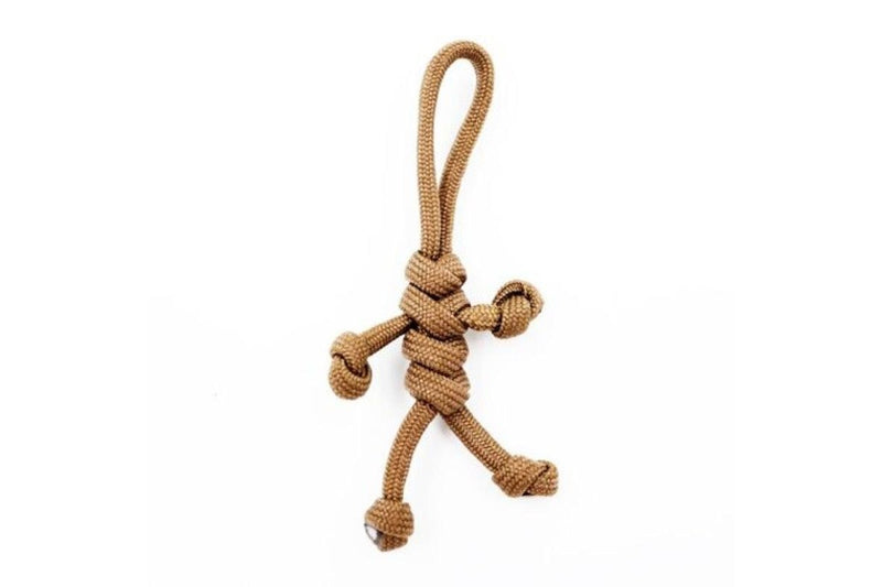 Paracord Keychain Novelty Handmade 550 Parachute Cord For Scooters Cars Holder Number 12 Brown - Standard