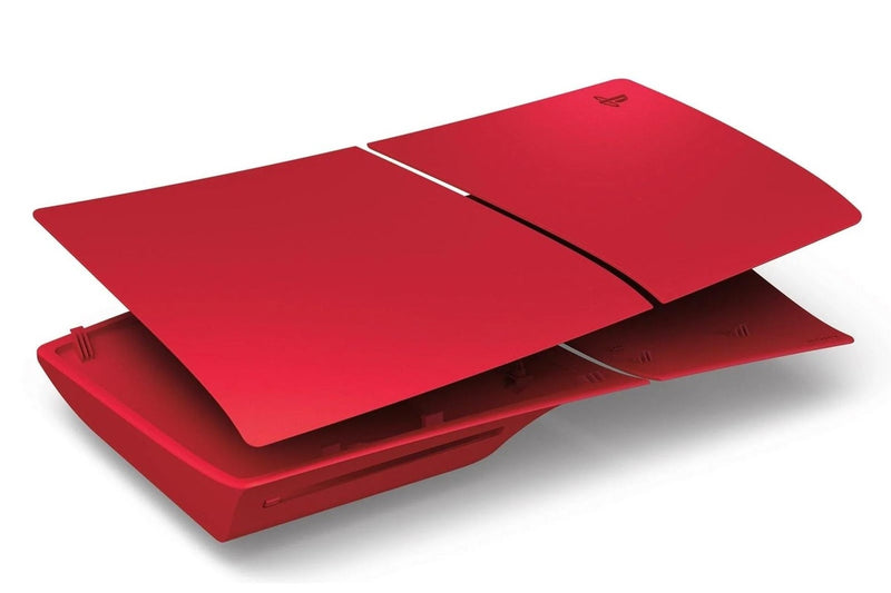 PS5 Console Cover Slim - Volcanic Red