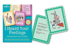 eeBoo: I Heard Your Feelings - Flash Cards