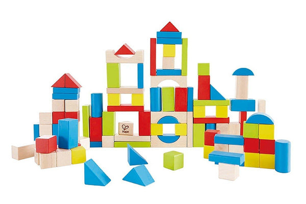 Hape: Wooden Building Block Set - 100pc