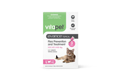 Vitapet: Evance Flea Treatment for Cats Over 4kg (3 Pack)