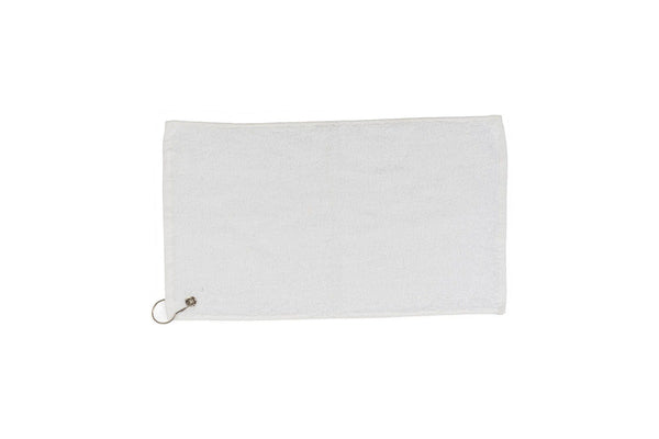 Towel City Luxury Golf Towel (White) (One Size)