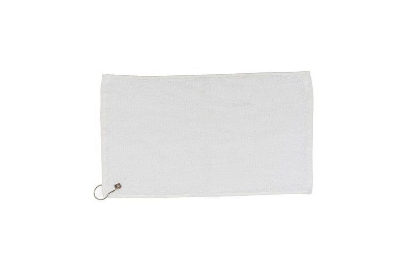 Towel City Luxury Golf Towel (White) (One Size)