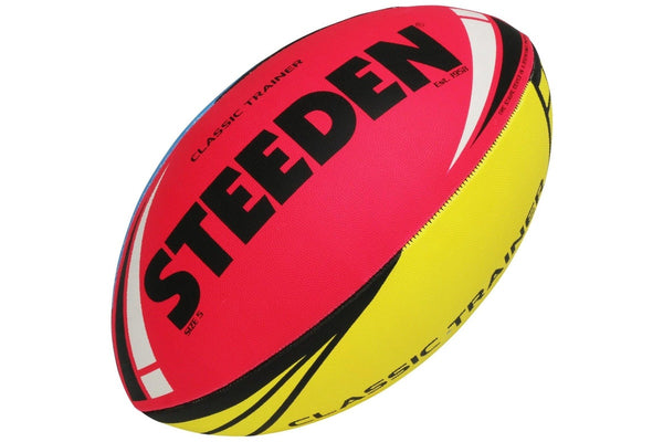 Steeden Classic Trainer Rugby League Ball - Multi - 6 inch