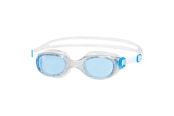 Speedo Unisex Adult Futura Classic Swimming Goggles (Clear/Blue) (One Size)