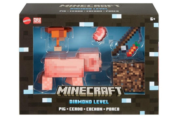 Minecraft: Pig (Diamond Level) - Action Figure