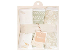 Crane Baby: Burp Cloths - Willow Prints (3 Pack)