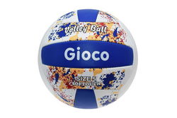 Gioco Vivid Soft Touch Volleyball (White/Blue) (5)