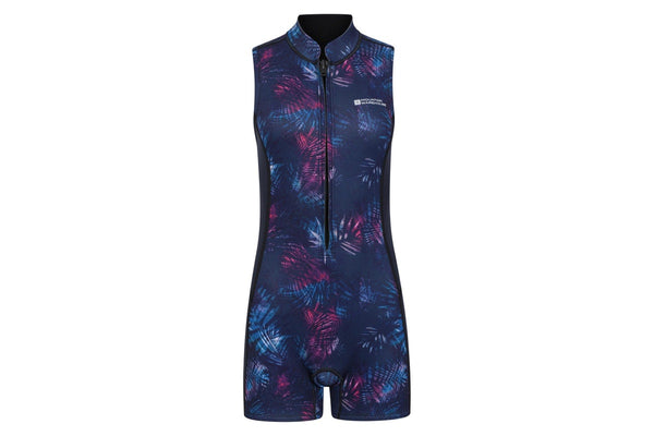 Mountain Warehouse Womens/Ladies Shorty Sleeveless Wetsuit (Navy) (12 UK - 14 UK)