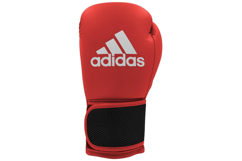 Adidas Hybrid 25 Boxing Gloves - Red / White - 14oz