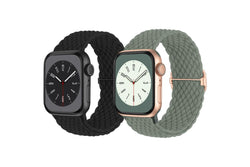 Adjustable Braided Loop Nylon Strap Compatible with Apple Watch Style 2