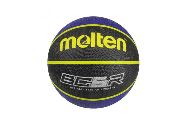 Molten BCR Rubber Basketball Blue / Black - Size 6