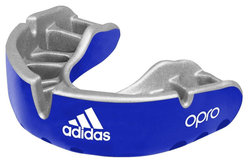 Adidas Opro Gold Mouthguard - Blue - Senior