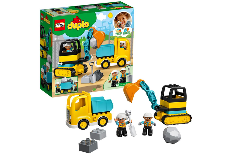 LEGO DUPLO: Truck & Tracked Excavator - (10931)