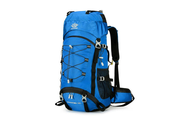 60L Camping Backpack - Dark Blue