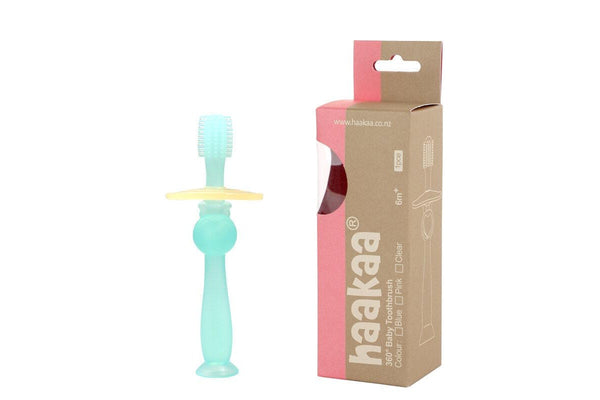 Haakaa: 360 Baby Toothbrush - Blue