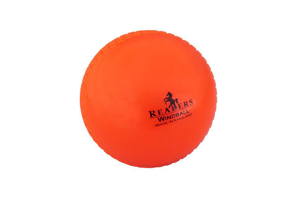 Readers Windball Cricket Ball (Orange) (One Size)