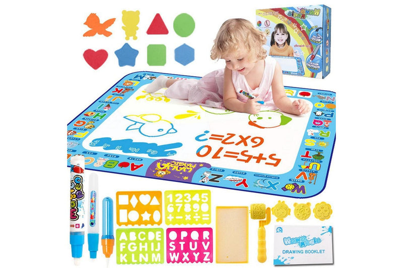 Kids Water Magic Drawing Mat Set