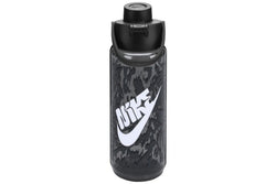 Nike TR Renew Recharge Chug Bottle - Graphic Smoke Grey / Black / White (710ml)