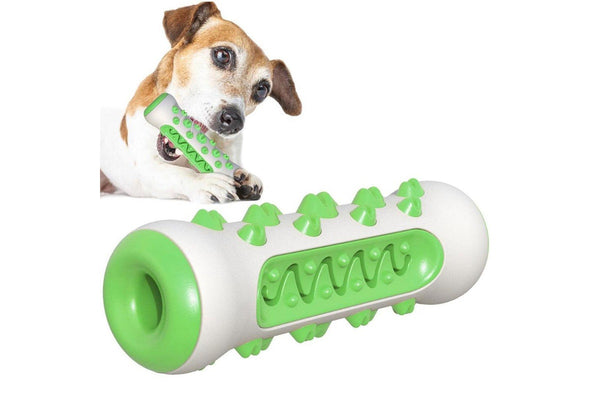 Dog Bone Chew Toy Teeth Cleaning Training Dog Toy Green