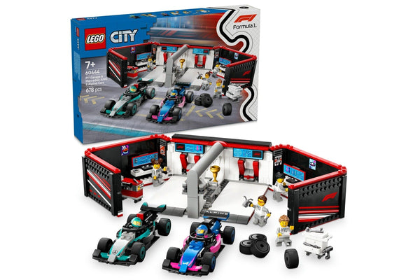 LEGO City: F1 Garage & Mercedes-AMG & Alpine Cars - (60444)