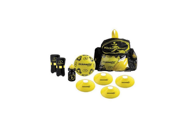 Kickmaster Football Training Set (Yellow/Black) (One Size)