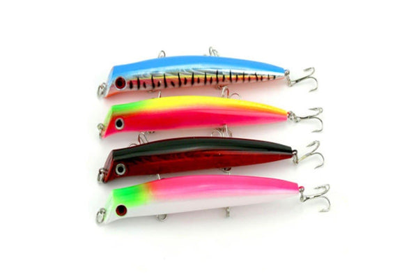 12.6 Cm Popper Bionic Fishing Bait With Hooks