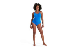 Speedo Womens/Ladies Medalist Eco Endurance+ One Piece Swimsuit (Bondi Blue) (36cm)