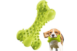 Durable Safe Non-toxic Rubber Puppy Chew Bone Toy For Small Large Dog Improves Dental Hygiene