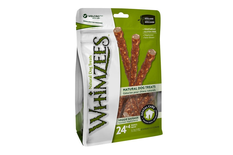 Whimzees: Veggie Sausage -Small 28 Pack