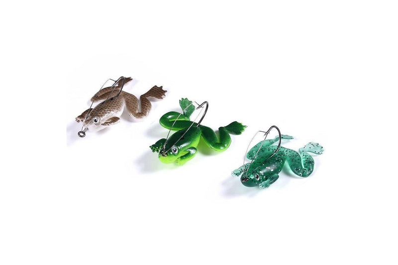10 Piece Anti Hanging Floating Frog Bait 6cm 5g Fish Fake Bait